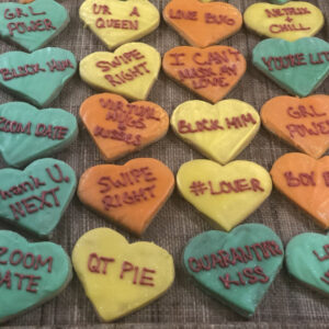 valentines talking cookies